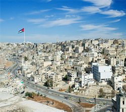 Amman, die Hauptstadt Jordaniens