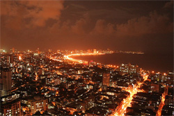 Mumbai (Bombay) bei Nacht