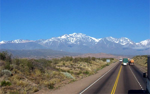 Ruta Nacional bei Mendoza
