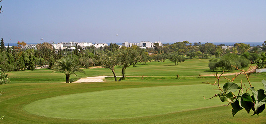 Golfplatz in Tunesien