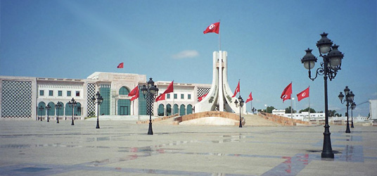 Regierungspalast in Tunis