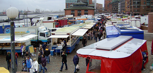 Fischmarkt in Hamburg